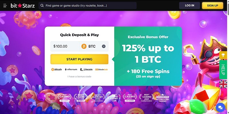 BitStarz welcome bonus