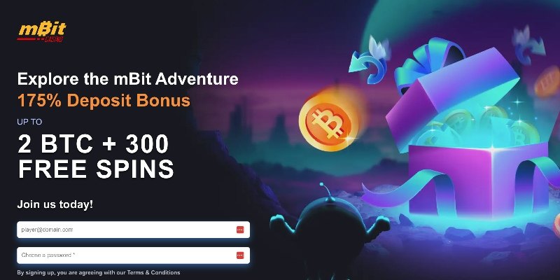mBit welcome bonus