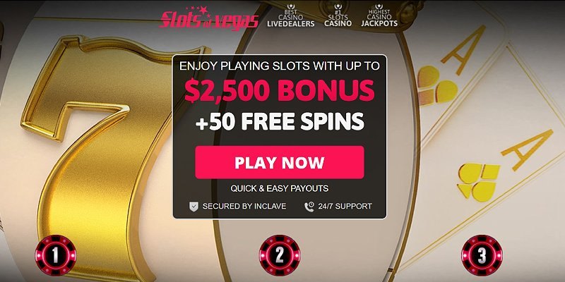 Slots of Vegas welcome bonus